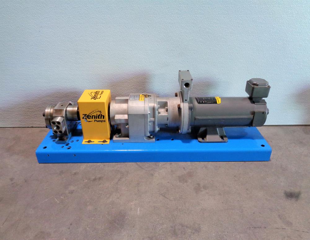 Zenith Gear Pump 11-90004-5000-0 w/ Nord Gearbox SK 372.1 N140T1 w/ Baldor Motor